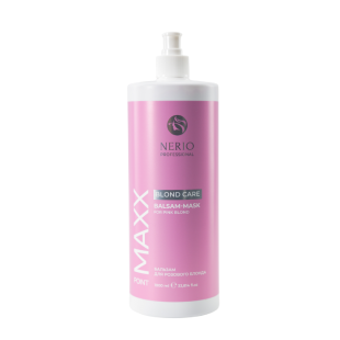MAXX POINT Оттеночный бальзам-маска Blond Care Pink Blond для розового блонда, с дозатором, 1000 мл